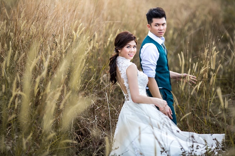 Groom in fairy-tale wedding attire
